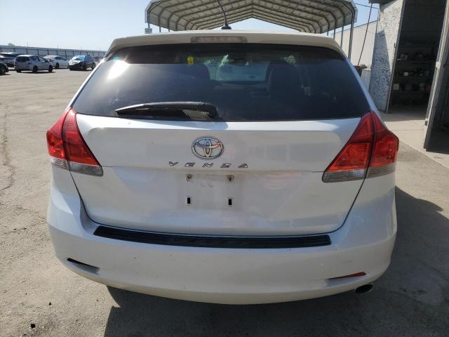 4T3ZA3BB0BU046494 - 2011 TOYOTA VENZA WHITE photo 6