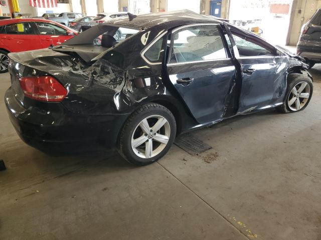 1VWBP7A37DC038851 - 2013 VOLKSWAGEN PASSAT SE GRAY photo 3