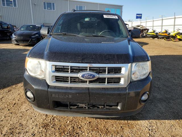 1FMCU9DGXCKC21283 - 2012 FORD ESCAPE XLT BLACK photo 5