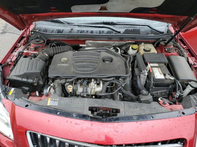 2G4GV5GV7D9227434 - 2013 BUICK REGAL GS Tünd qırmızı foto 11