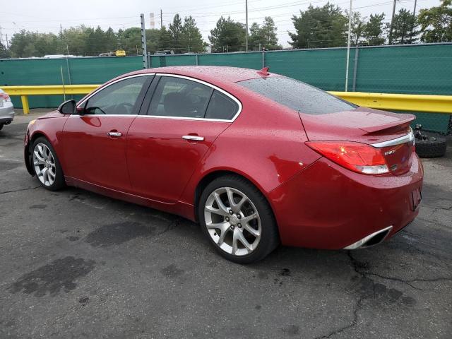 2G4GV5GV7D9227434 - 2013 BUICK REGAL GS Tünd qırmızı foto 2
