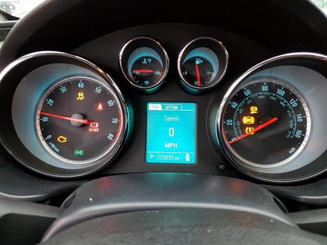 2G4GV5GV7D9227434 - 2013 BUICK REGAL GS Tünd qırmızı foto 9