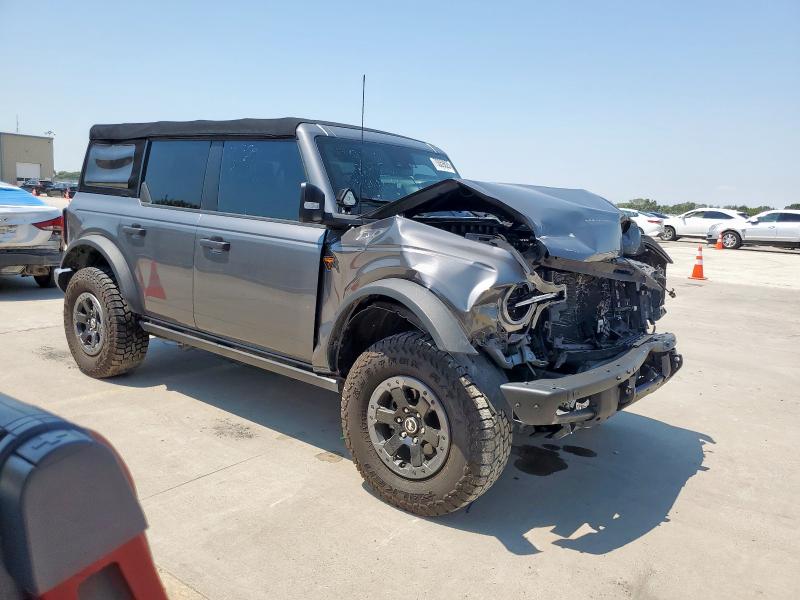 1FMEE5DP3MLB04025 - 2021 FORD BRONCO BASE ნაცრისფერი ფოტო 4