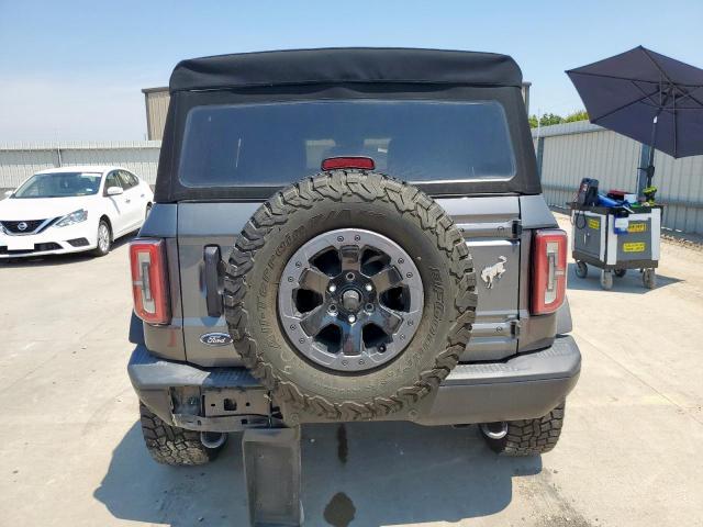 1FMEE5DP3MLB04025 - 2021 FORD BRONCO BASE ნაცრისფერი ფოტო 6