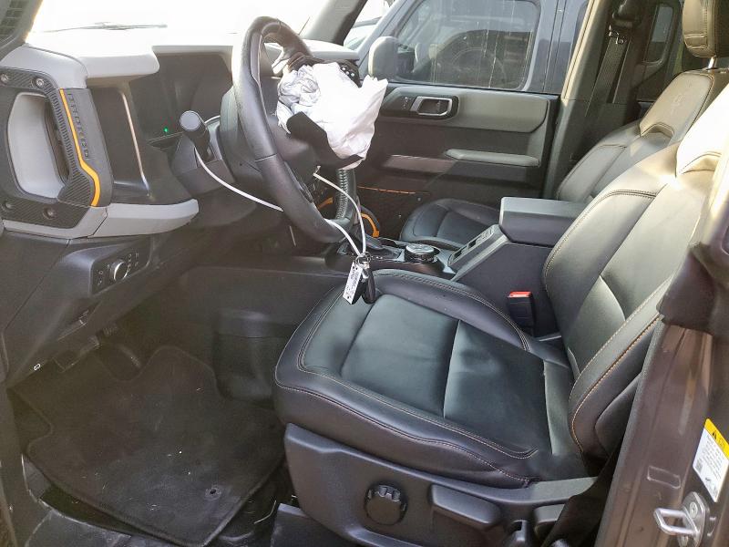 1FMEE5DP3MLB04025 - 2021 FORD BRONCO BASE ნაცრისფერი ფოტო 7