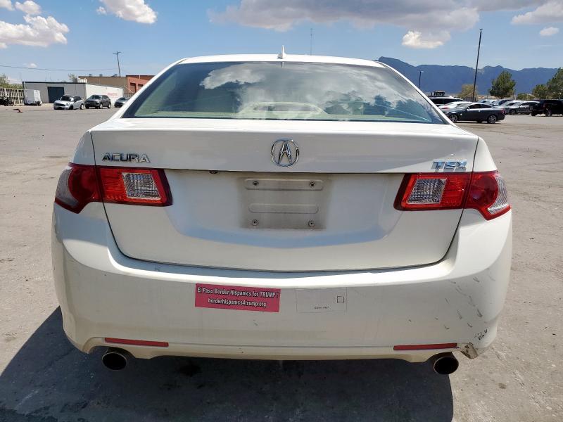JH4CU266X9C026236 - 2009 ACURA TSX WHITE photo 6