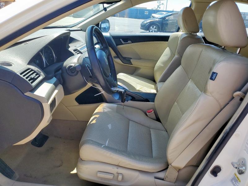 JH4CU266X9C026236 - 2009 ACURA TSX WHITE photo 7