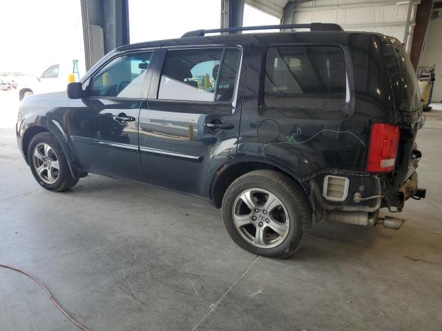 5FNYF4H5XEB024923 - 2014 HONDA PILOT EXL BLACK photo 2
