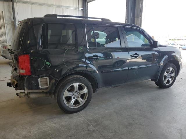 5FNYF4H5XEB024923 - 2014 HONDA PILOT EXL BLACK photo 3