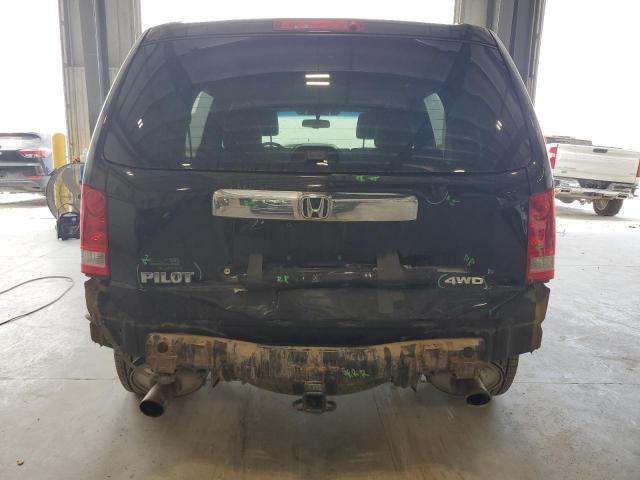5FNYF4H5XEB024923 - 2014 HONDA PILOT EXL BLACK photo 6
