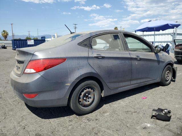 KMHCT4AE4GU999517 - 2016 HYUNDAI ACCENT SE CHARCOAL photo 3