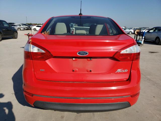 3FADP4BJ5EM191581 - 2014 FORD FIESTA SE RED photo 6