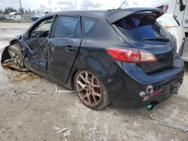 JM1BL1H32A1299913 - 2010 MAZDA SPEED 3 BLACK photo 2