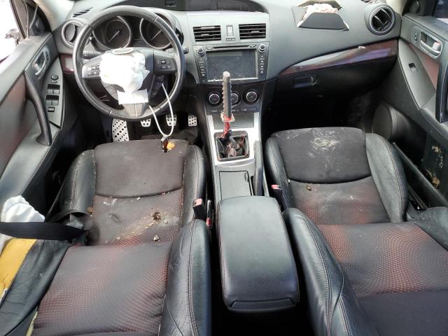 JM1BL1H32A1299913 - 2010 MAZDA SPEED 3 BLACK photo 8