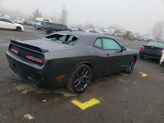 2C3CDZAG3MH568184 - 2021 DODGE CHALLENGER SXT GRAY photo 3