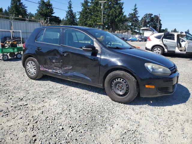 WVWDB7AJ4AW091820 - 2010 VOLKSWAGEN GOLF BLACK photo 4