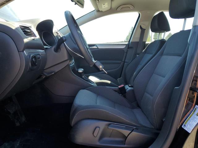 WVWDB7AJ4AW091820 - 2010 VOLKSWAGEN GOLF BLACK photo 7