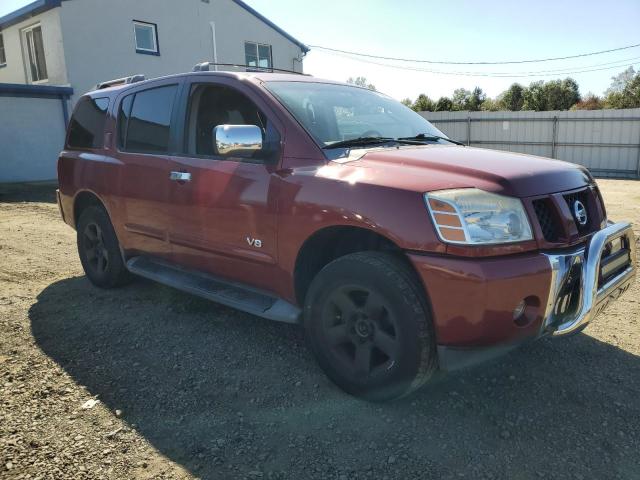 5N1AA08B96N719665 - 2006 NISSAN ARMADA SE RED photo 4