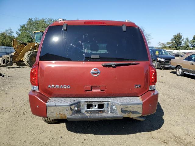 5N1AA08B96N719665 - 2006 NISSAN ARMADA SE RED photo 6