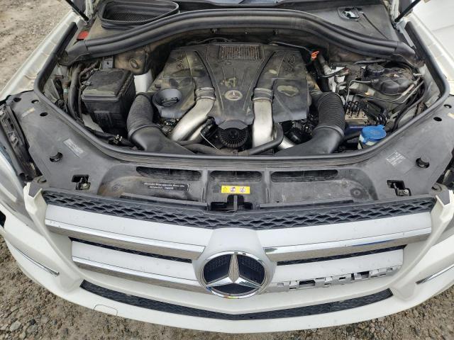 4JGDF7CE1EA383928 - 2014 MERCEDES-BENZ GL 450 4MATIC WHITE photo 12