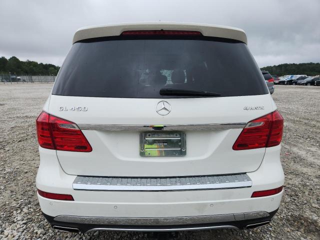 4JGDF7CE1EA383928 - 2014 MERCEDES-BENZ GL 450 4MATIC WHITE photo 6