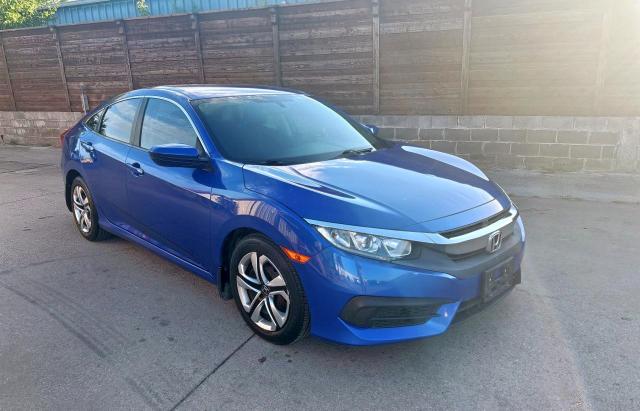 19XFC2F51GE011753 - 2016 HONDA CIVIC LX ლურჯი ფოტო 1