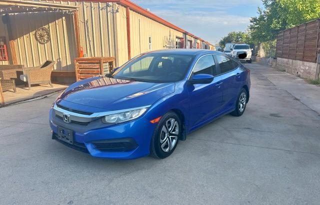 19XFC2F51GE011753 - 2016 HONDA CIVIC LX ლურჯი ფოტო 2