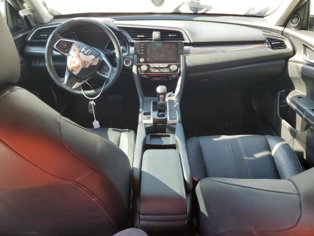 19XFC1F73ME000874 - 2021 HONDA CIVIC EXL Սպիտակ լուսանկար 8