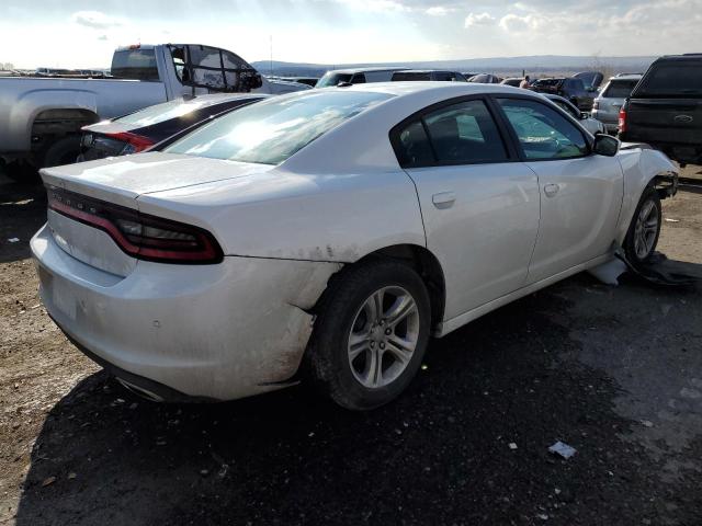 2C3CDXBG8KH709671 - 2019 DODGE CHARGER SXT WHITE photo 3