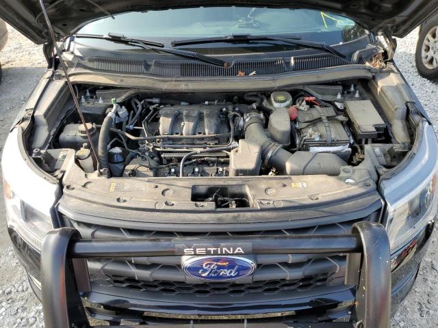 1FM5K8AR5JGC96780 - 2018 FORD EXPLORER POLICE INTERCEPTOR BLACK photo 11