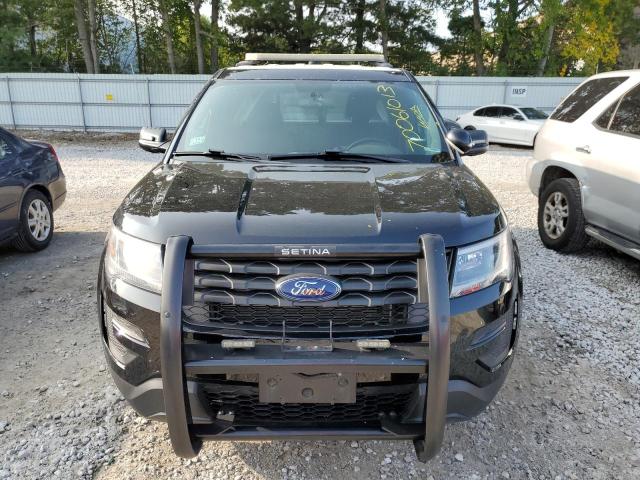 1FM5K8AR5JGC96780 - 2018 FORD EXPLORER POLICE INTERCEPTOR BLACK photo 5