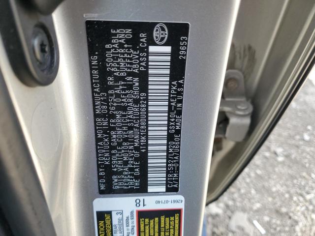 4T1BK1EB8DU068219 - 2013 TOYOTA AVALON BASE Or photo 13