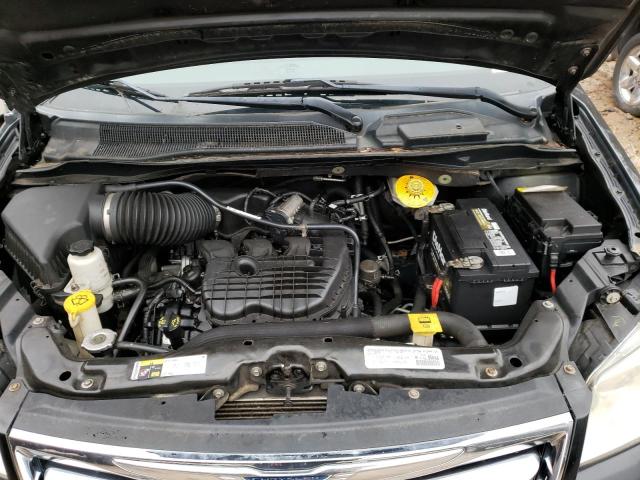 2C4RC1BG5ER461478 - 2014 CHRYSLER TOWN & COU TOURING შავი ფოტო 12