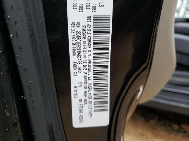 2C4RC1BG5ER461478 - 2014 CHRYSLER TOWN & COU TOURING შავი ფოტო 13