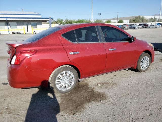 3N1CN7AP7FL919396 - 2015 NISSAN VERSA S RED photo 3