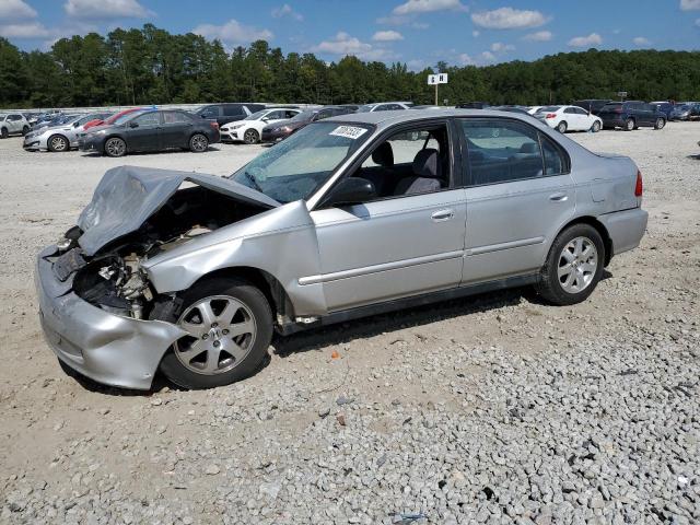 2HGEJ6610YH510444 - 2000 HONDA CIVIC BASE SILVER photo 1