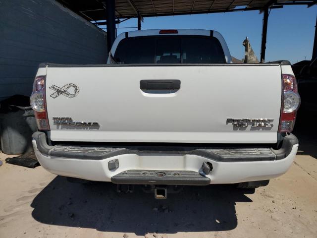 5TEJU62N17Z381985 - 2007 TOYOTA TACOMA DOUBLE CAB PRERUNNER WHITE photo 6