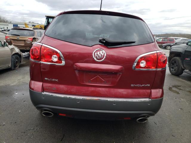 5GALRAED8AJ216552 - 2010 BUICK ENCLAVE CX RED photo 6