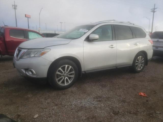 5N1AR2MM6EC729690 - 2014 NISSAN PATHFINDER S SILVER photo 1