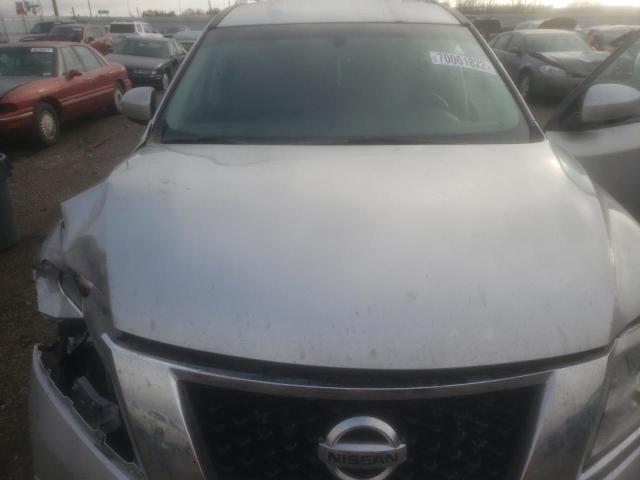 5N1AR2MM6EC729690 - 2014 NISSAN PATHFINDER S SILVER photo 12