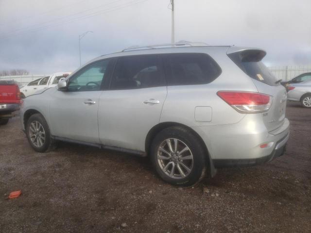 5N1AR2MM6EC729690 - 2014 NISSAN PATHFINDER S SILVER photo 2