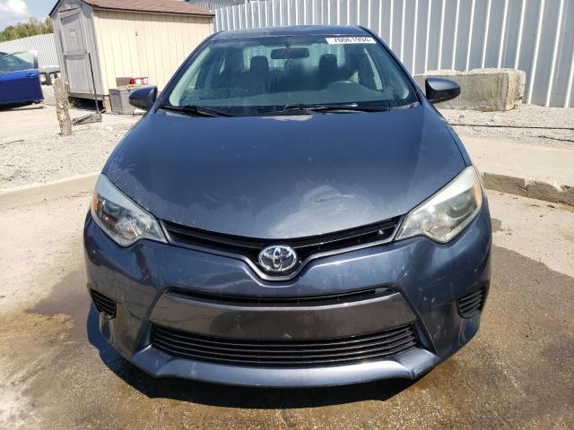 5YFBURHE9FP301253 - 2015 TOYOTA COROLLA L GRAY photo 5