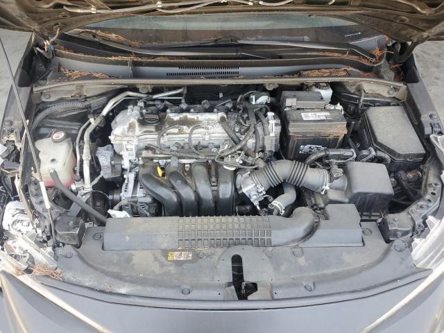 JTDEPMAE0NJ218945 - 2022 TOYOTA COROLLA LE BLACK photo 11