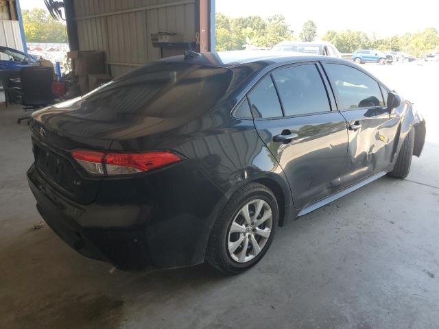 JTDEPMAE0NJ218945 - 2022 TOYOTA COROLLA LE BLACK photo 3