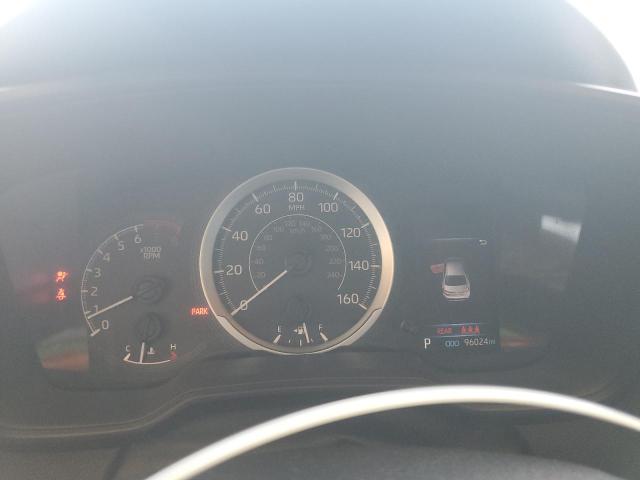 JTDEPMAE0NJ218945 - 2022 TOYOTA COROLLA LE BLACK photo 9