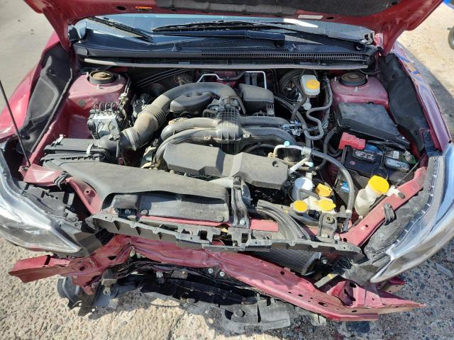 JF2GPABC8HH256909 - 2017 SUBARU CROSSTREK PREMIUM MAROON photo 12