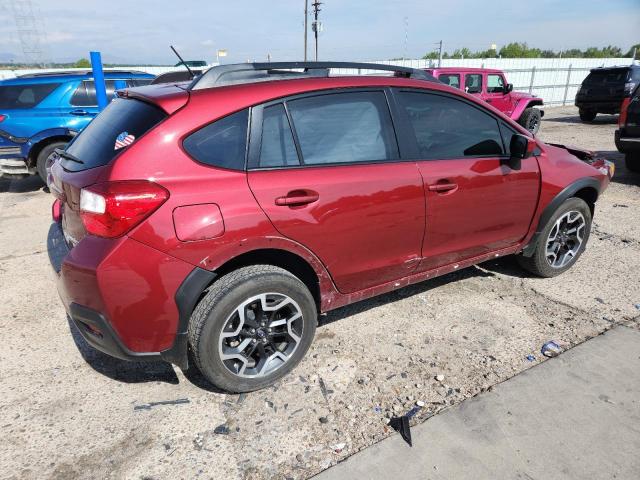 JF2GPABC8HH256909 - 2017 SUBARU CROSSTREK PREMIUM MAROON photo 3