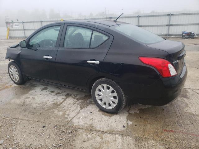 3N1CN7AP8CL870124 - 2012 NISSAN VERSA S BLACK photo 2