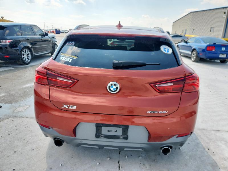 WBXYJ5C58K5N73662 - 2019 BMW X2 XDRIVE28I ORANGE photo 6