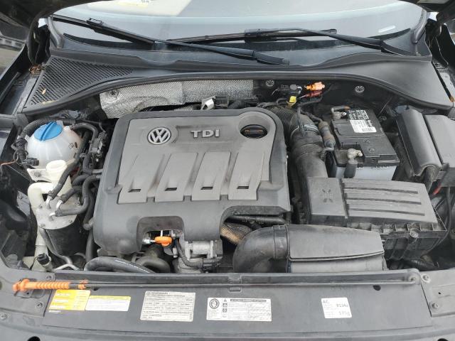 1VWBN7A38CC092261 - 2012 VOLKSWAGEN PASSAT SE BLACK photo 11